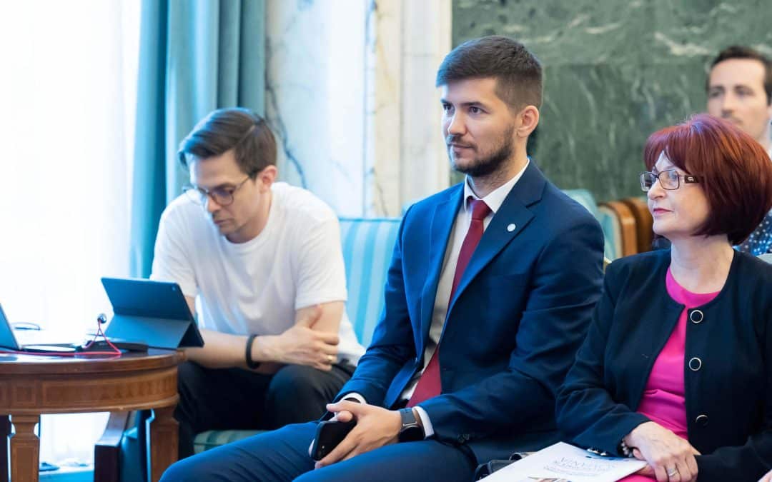 14.06.2023 – Comunicat –“Crearea viziunii Laboratorului de inovare din cadrul SGG, workshop de introducere în conceptul de inovare anticipativă”