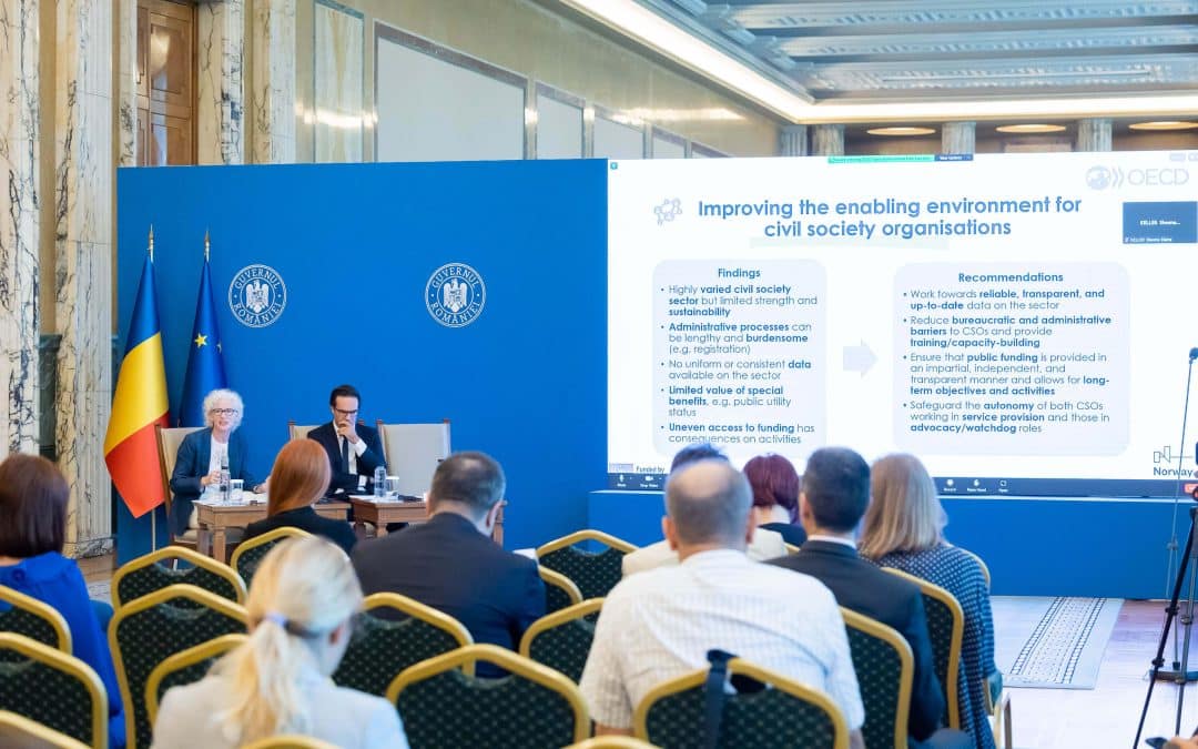 20.06.2023 – Comunicat – Conferința intermediară – În data de 20 iunie 2023, Secretariatul General al Guvernului a organizat  în format online, Conferința intermediară a proiectului “Dezvoltarea capacității administrative în domeniul guvernării publice – o abordare coordonată a centrului Guvernului României”